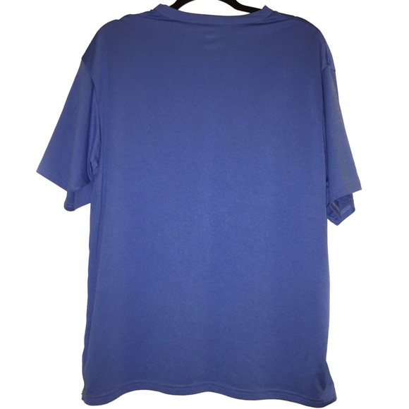 NIKE Dri-Fit Blue Fitness Shirt Men’s Large - Picture 2 of 3